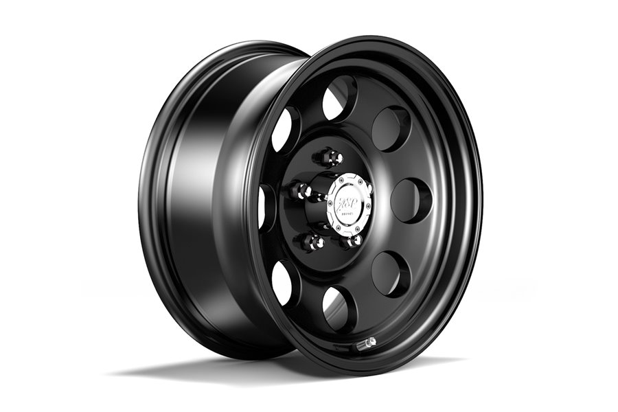 1430 SERIES Alloy Wheel, Black : 15×7″, 5×114.3mm (5×4.5″), ET 0mm