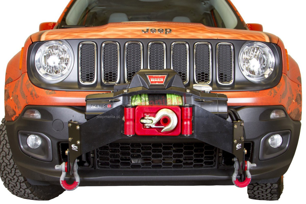 Front Winch Bumper, winch mount Jeep Renegade