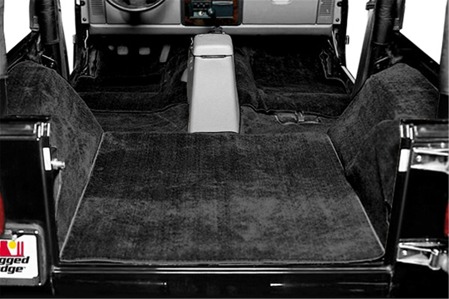 Deluxe Carpet Kit, Black : 76-95 Jeep CJ/Wrangler YJ